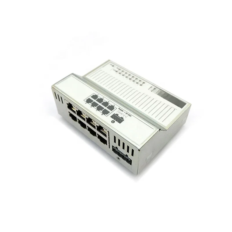 ใหม่ในสต็อก 8 พอร์ต 24 VDC 10/100 Mbit Ethernet Switch อุตสาหกรรม Hub 0AC808.9-1 B&R