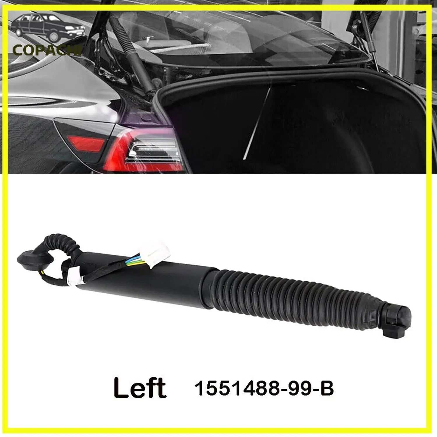 

1 шт. левая боковая опора подъема 1551488-99-B для Tesla Model 3 2021-2023 гг., автомобильные детали двигателя, чемоданы, багажники, опорная стойка