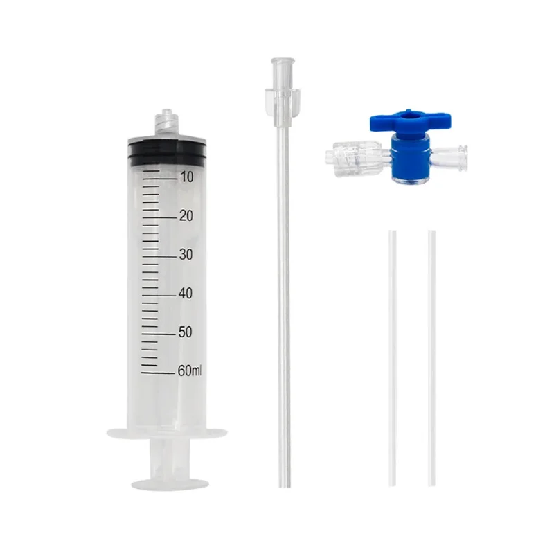 Narzędzie do wtrysku płynu do opon bezdętkowych 60ml Wtryskiwacz do opon bezdętkowych Narzędzie do wymiany minerałów do narzędzi do naprawy rowerów — zdjęcie 7