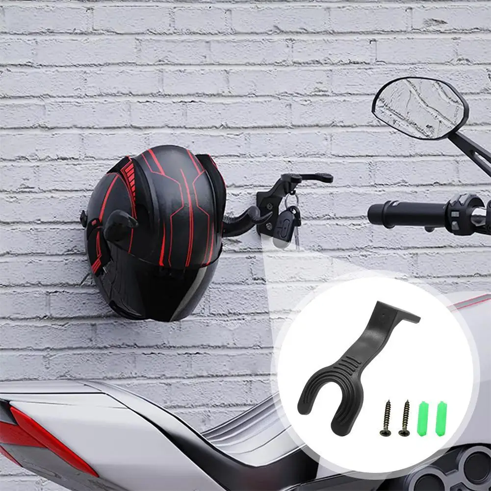 Motorcycle Head Gear Hook Motorcycle Helmet Holder Helmet Hook Wall Mount Football Bicycle Hat Hanger Stand For Caps Wall R Q5J2