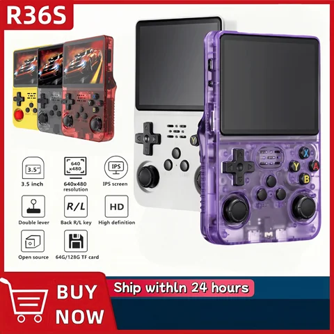Портативная игровая консоль Retro R36S 128 ГБ — фото модели