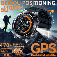 2025 New For Xiaomi IOS GPS Smart Watches 10 ATM Waterproof Built-in Dual-band GNSS Compass Military Sport Men SWIM Smartwatch