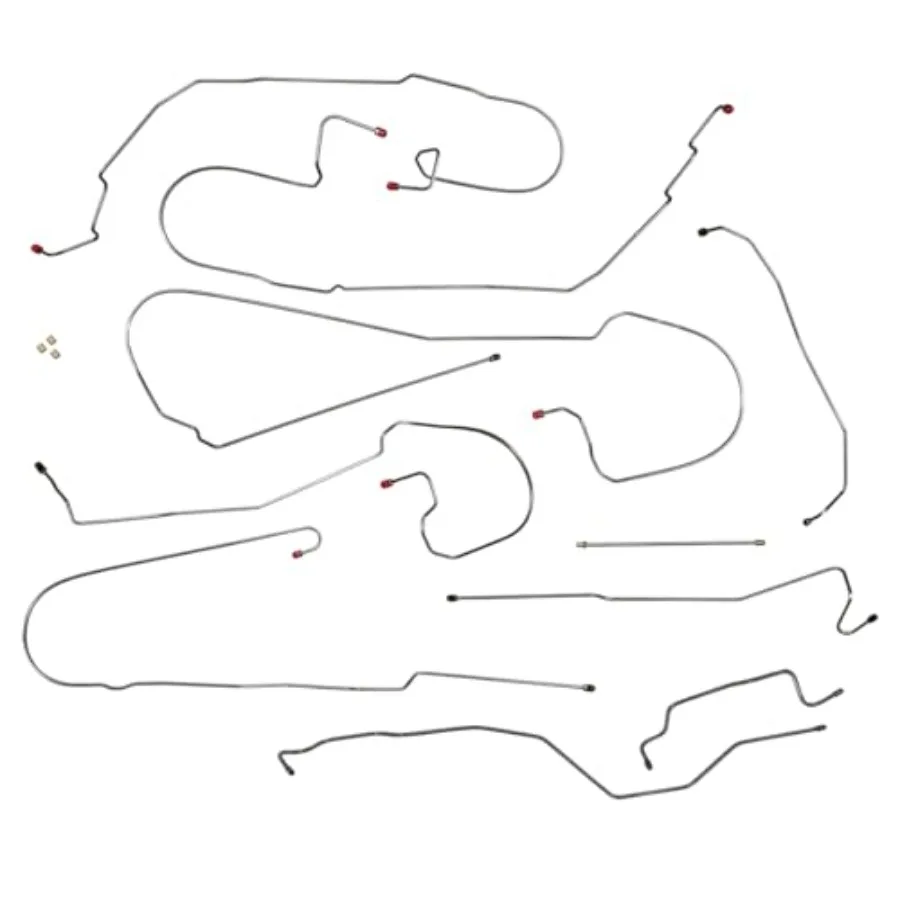 

Complete Brake Line Kit for 19992002 GMC 4WD 1500 NonHD Extended Cab Short and Long Bed Vehicles Stainless Steel Construction