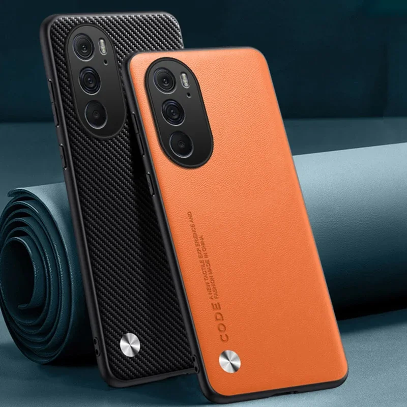 Silicone Full Protection Phone Case For Motorola Moto Edge 30 Pro X30 Edge Plus 2022 5G Matte Cover Luxury PU Leather Case Coque