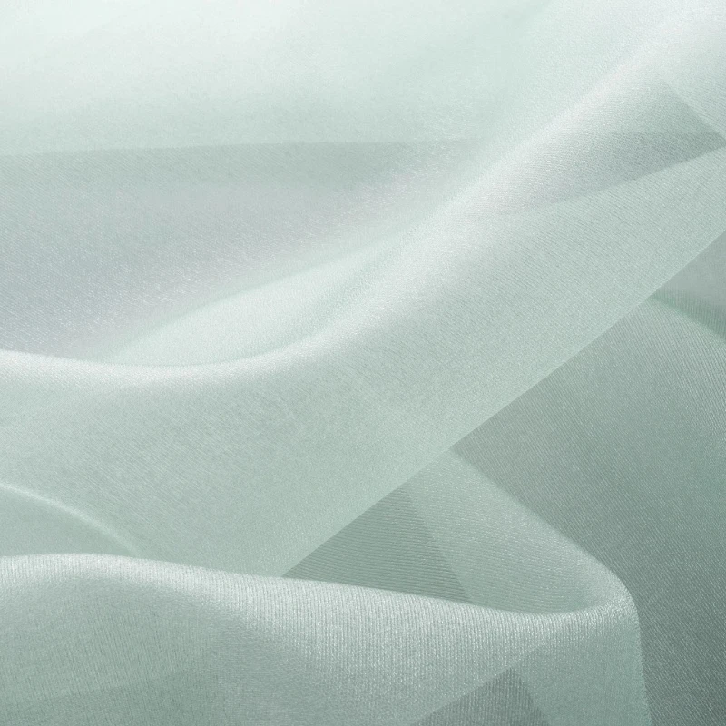 

100% Pure Color Mulberry Silk Semi Transparent Organza Fabric Lightweight Hanfu Shirt Handmade DIY Skin Friendly Fabric
