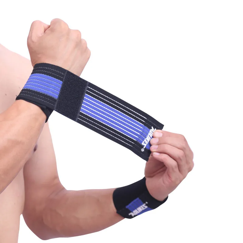 AOLIKES Adjustable Carpal Tunnel Braces, Lightweight Wrist Wraps for Fitness Sports - Working Out, Sweat Absorbent Wristbands