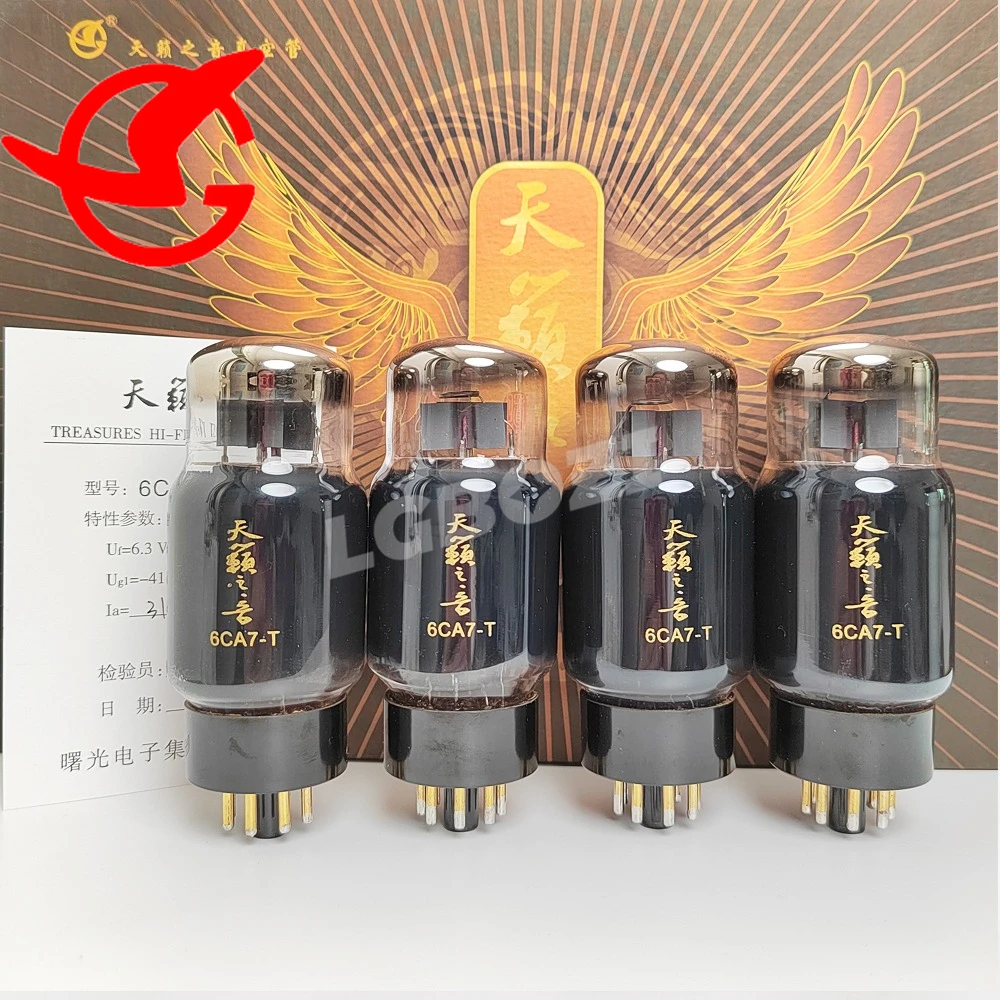 

6CA7-T Carbon Crystal Screen Electronic Tube Direct Generation EL34/6L6GC Broadband Sound Warm Voice, Strong Dynamic Performance