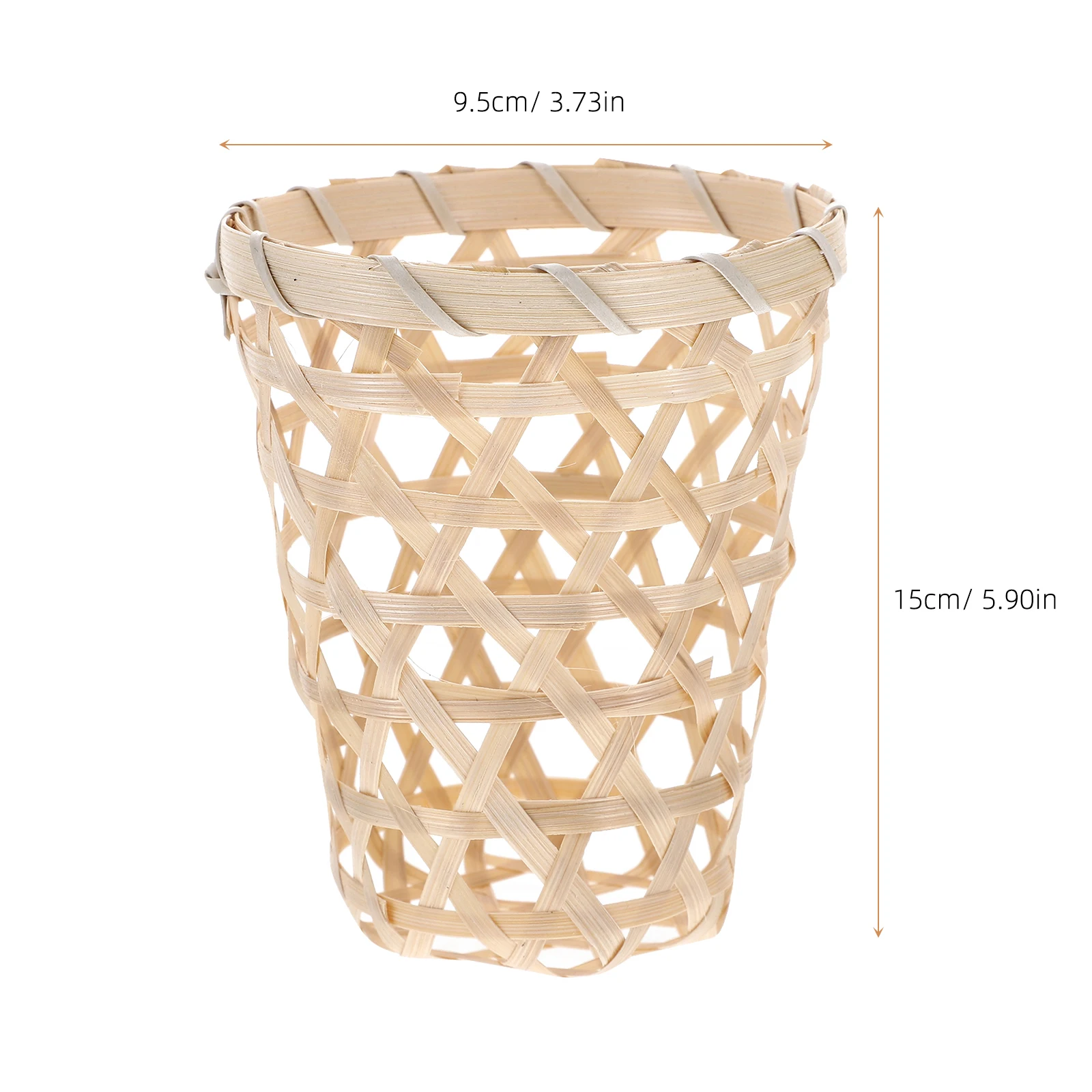 

2Pcs Bamboo Woven Cup Sleeves Handcrafted Hexagonal Anti-Scald Bottle Covers Protective Sleeve Gift Protective Cup Sleeve