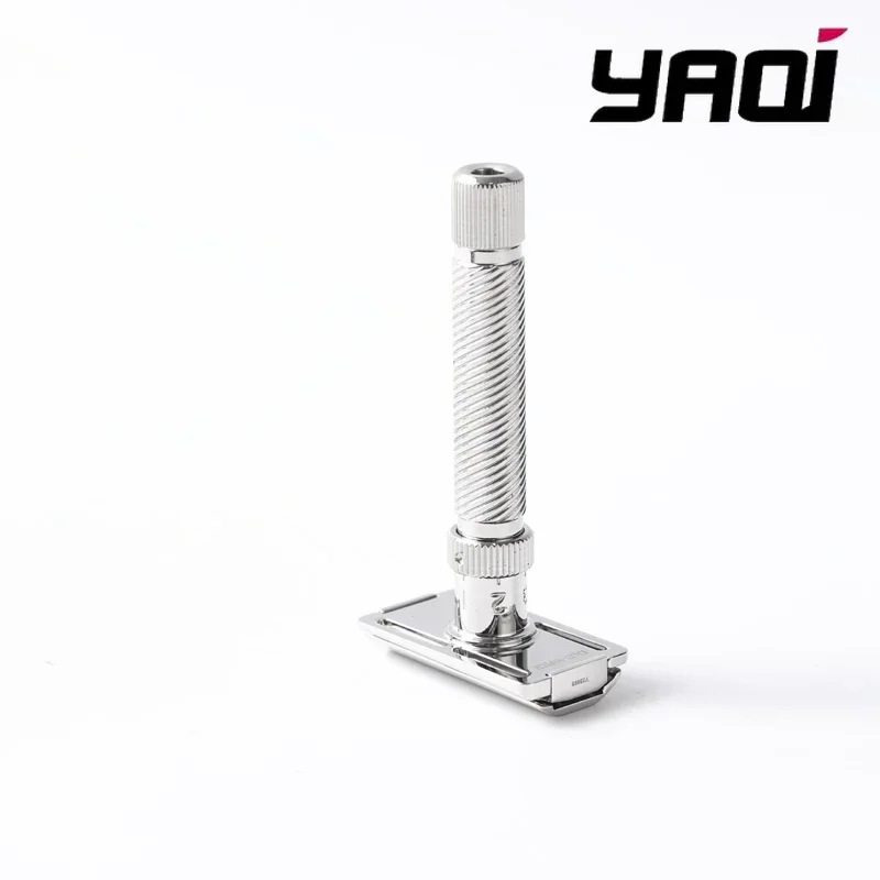 2026 Slope Yaqi  Stainless Steel Adjustable Slant Head Mens Safety Razor Beard Shaver Collectibles Gift For Boyfriend view 5