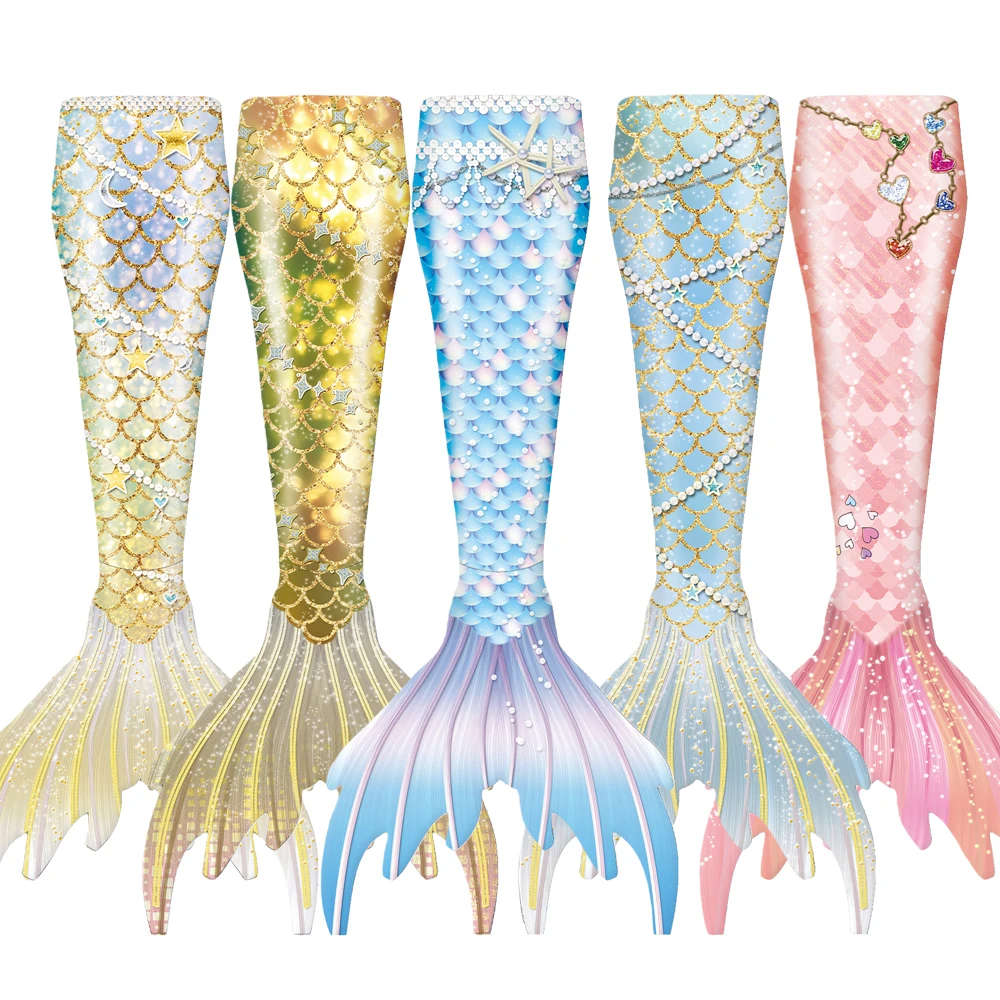 

Women Mermaid Tail Roleplay Summer Swimsuit Beachwear for Girls Cross-Border Hot Sale Autumn New Style Children's Costumes