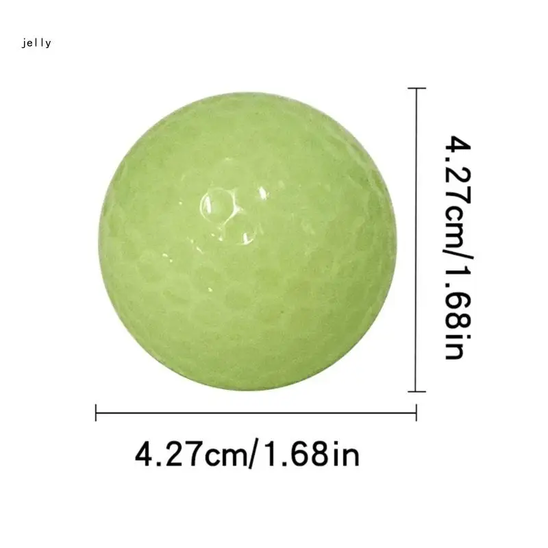 Pelotas Golf que brillan nocturnamente, 3/5 Uds., iluminan luminosamente, pelotas Golf fluorescentes 448C