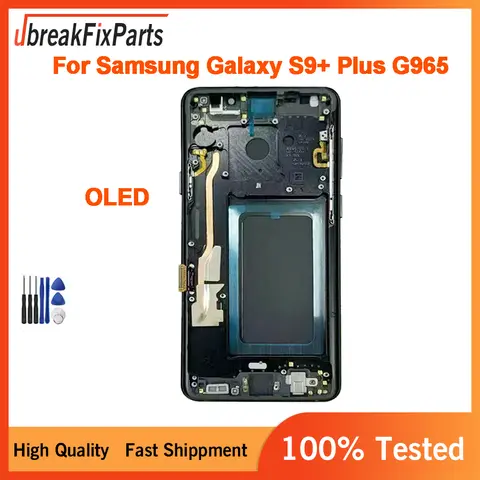 Incell pour Samsung Galaxy S9 + Plus G965F SM-G965U LCD écran tactile numériseur assemblée cadre remplacement