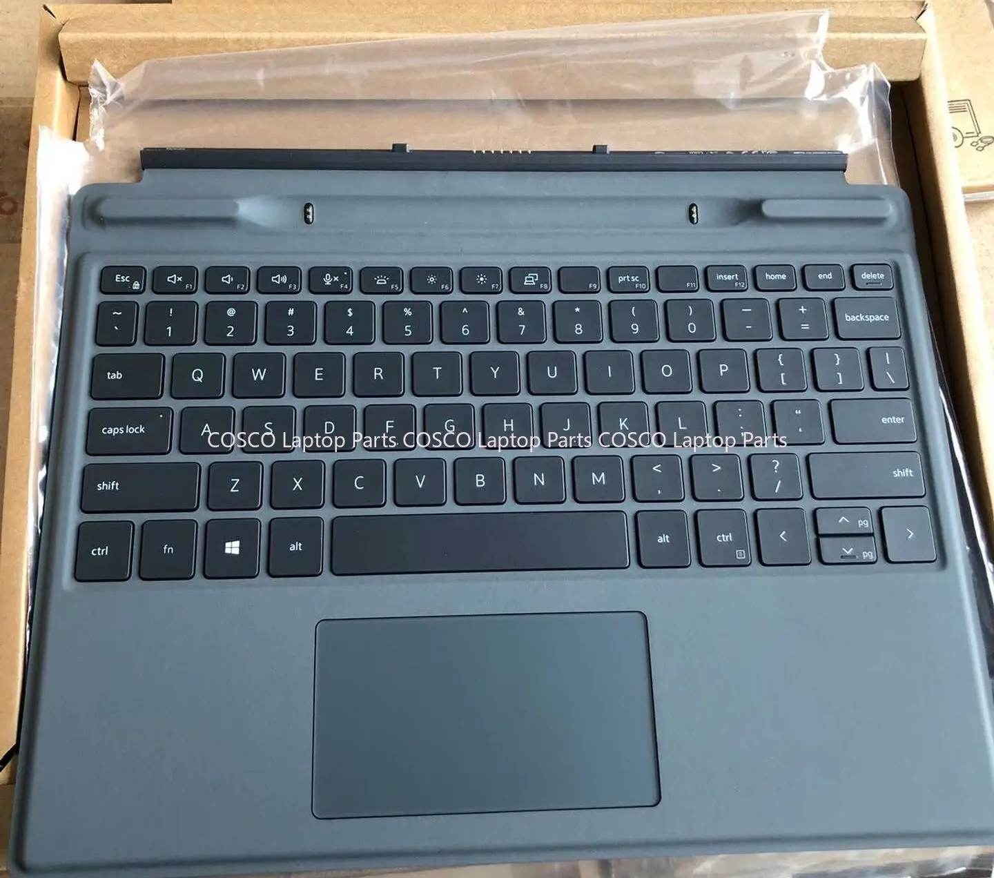Original US English Keyboard Touchpad Palmrest for DELL Latitude 7320 Detachable Travel K19M K19M001 USA Replacement Key