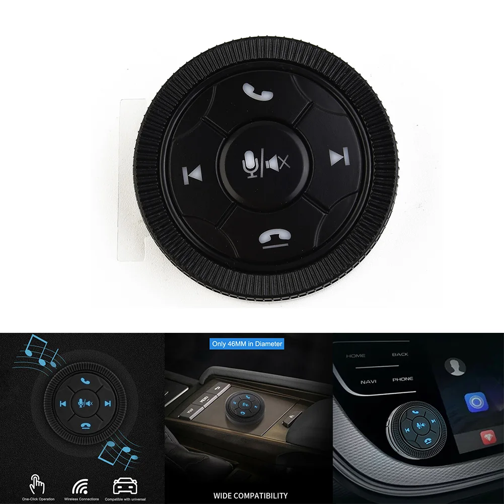 Car Steering Wheel GPS Wireless Smart Button Key Volume Remote Control General Steering Wheel Button Volume Remote Control