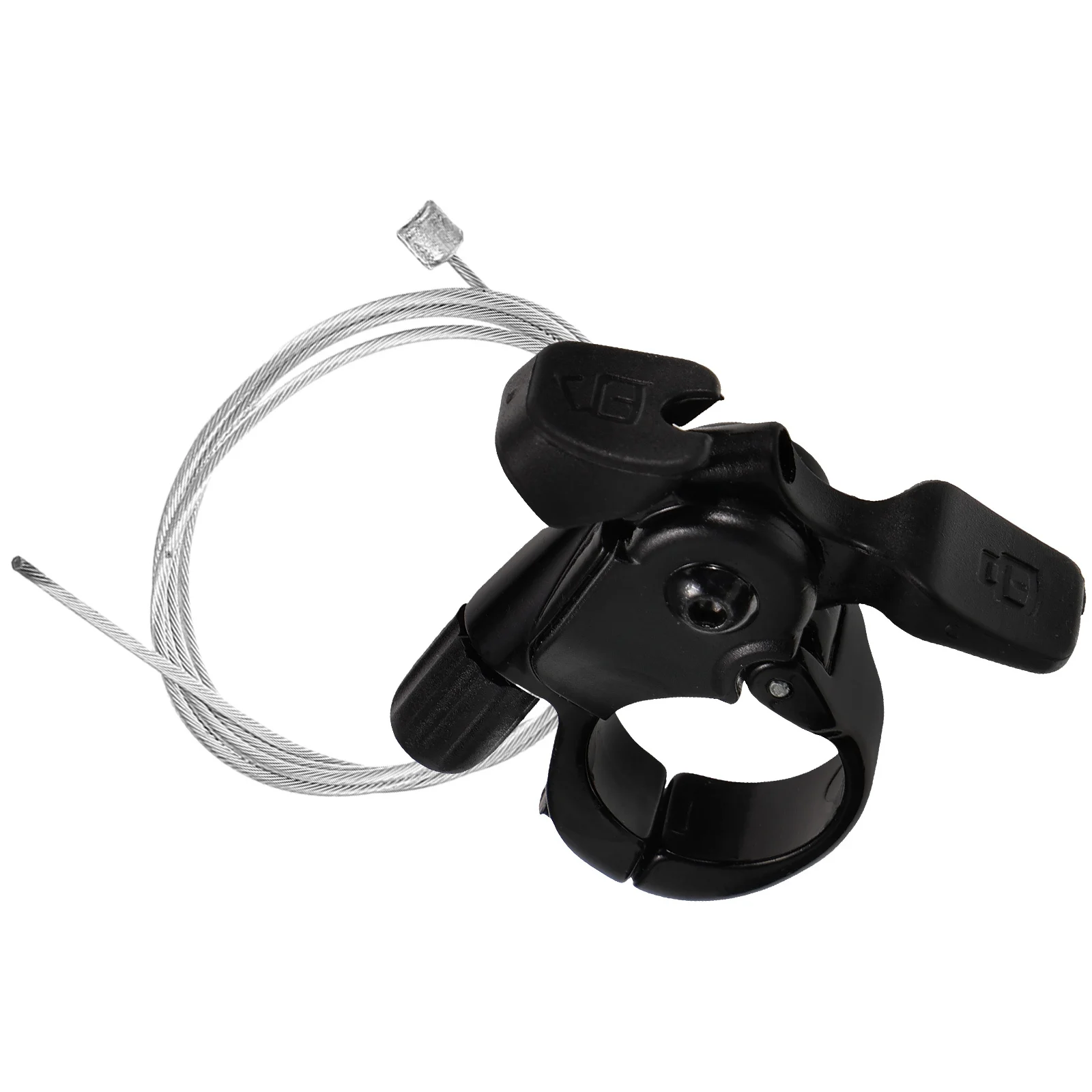 1Set سبائك الألومنيوم خط التحكم قفل رافعة نسخة سلك الأساسية للدراجة الجبهة شوكة استبدال أجزاء #3