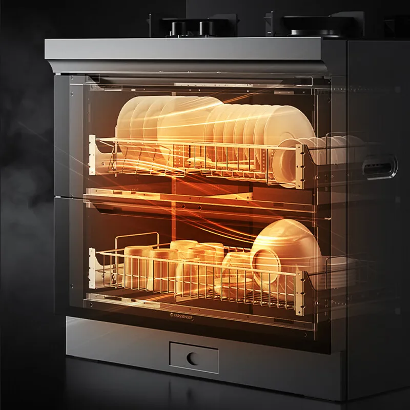 Integrated stove F79BX large suction and large firepower Timed fire off two-star disinfection cabinet