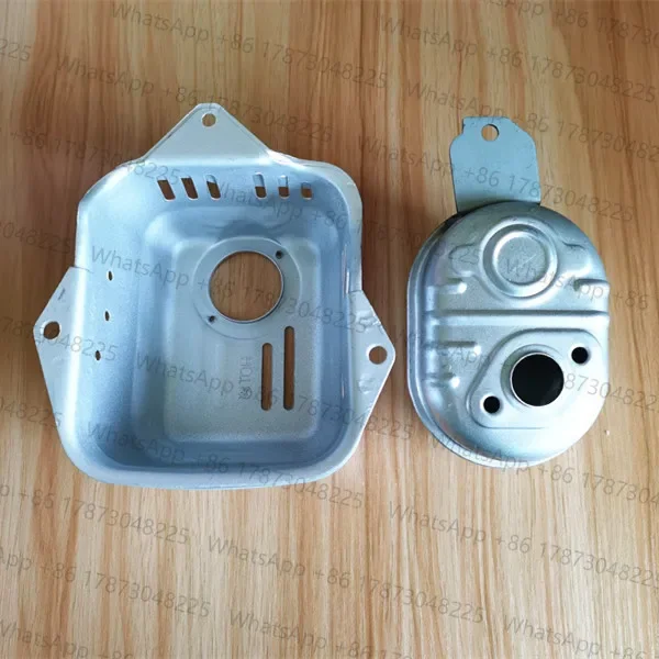 Muffler & Cover for  GX100 GCV135 GCV160 GC135 GC160 engine motor rammer tamper exhaust  cover complete replacement