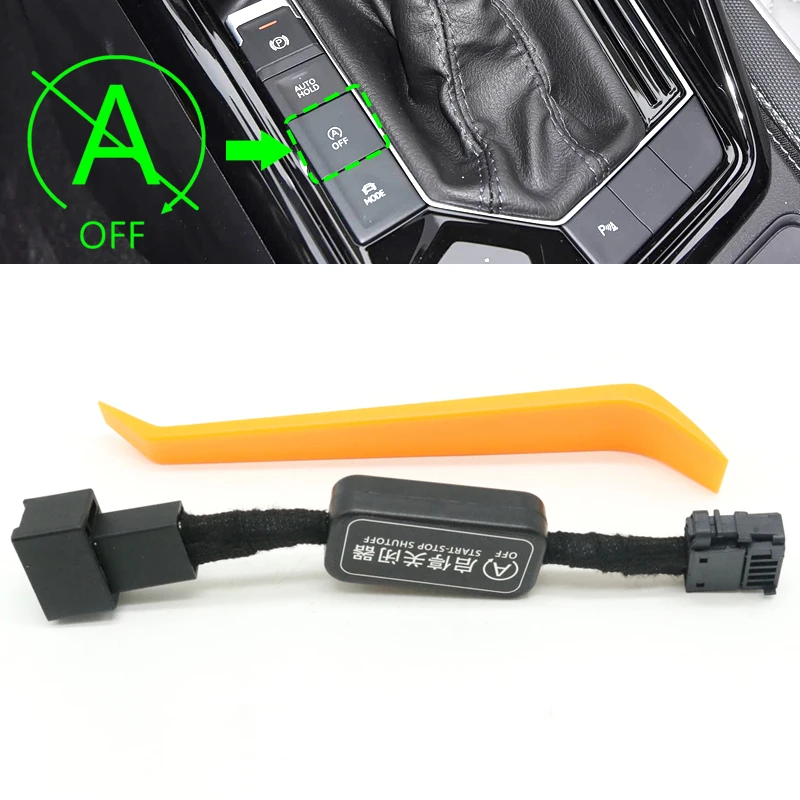

For VW Volkswagen Tayron 2019-2024 Car Auto Stop Start Eliminator Engine System Disable Canceller Device Control Cable Plug