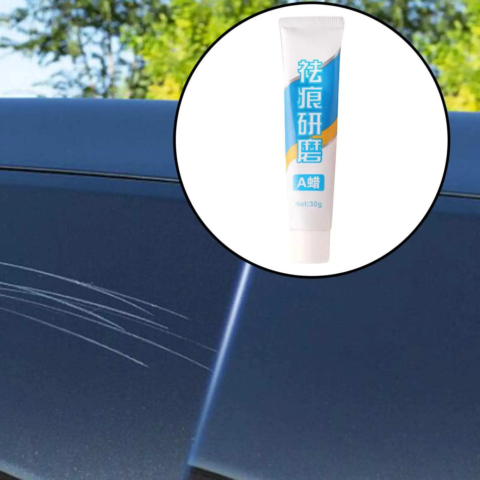 Car Body Scratch Remover Easy to Use Car Scratch Correction for All Types of