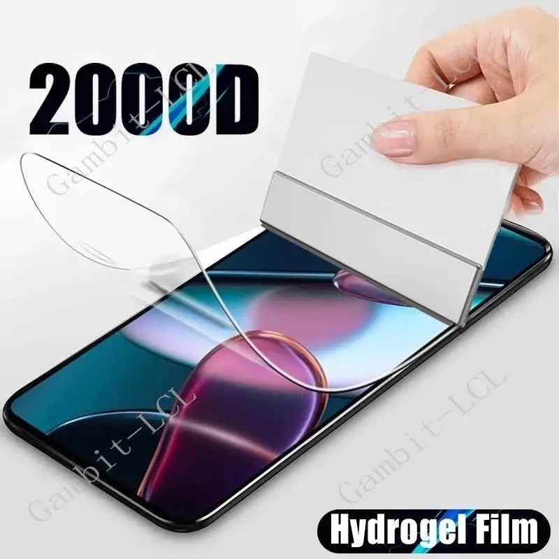 For Motorola Edge+ (2023) Edge 40 Pro Plus 2023 Moto X40 Hydrogel Film Protective Screen Protector Cover NOT Tempered Glass 