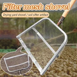 Agricultural soil sieving multifunctional filter tool Leaking soil artifact agricultural filter screen thickened sieve soil