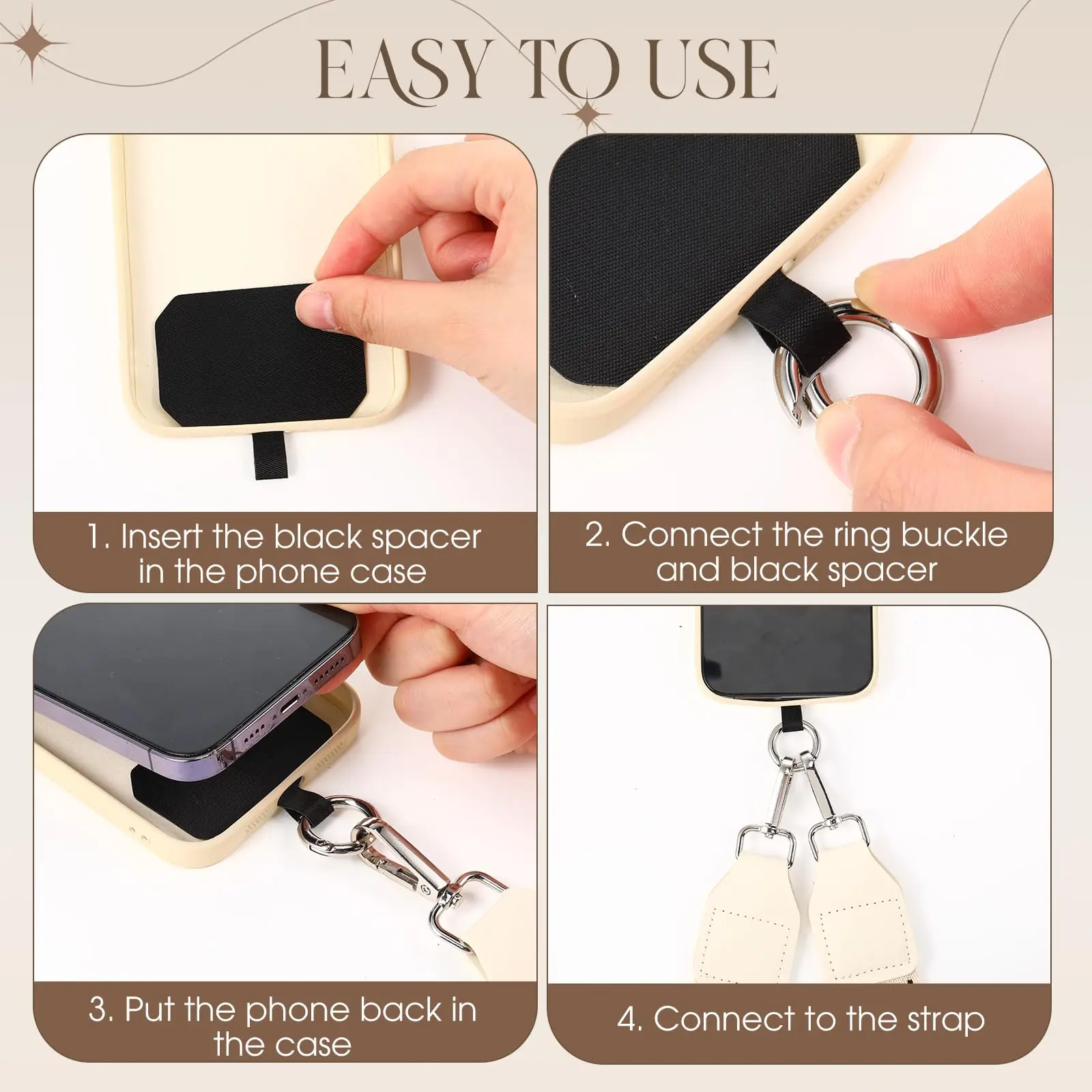 Hot Selling New Phone Lanyard With Zipper Pocket and Storage Bag Adjustable Wide Nylon Straps Can Replace Handbags and Wallets image 5