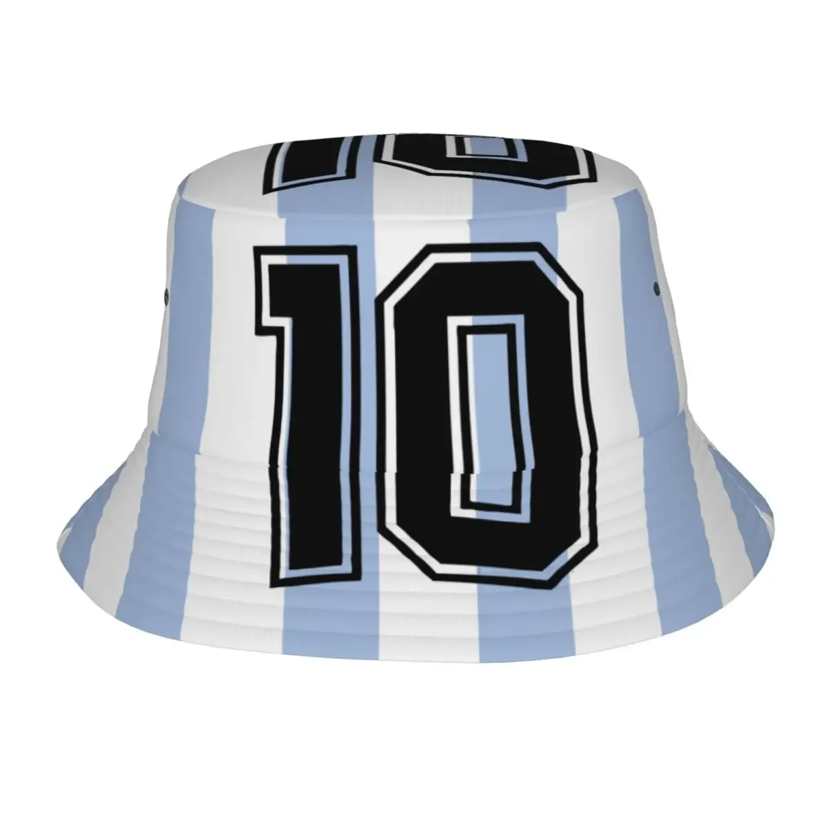 Street Argentina 10 Bucket Hat Unisex Packable Hiking Fishing Fisherman Hat Hot Summer Headwear Panama Hat