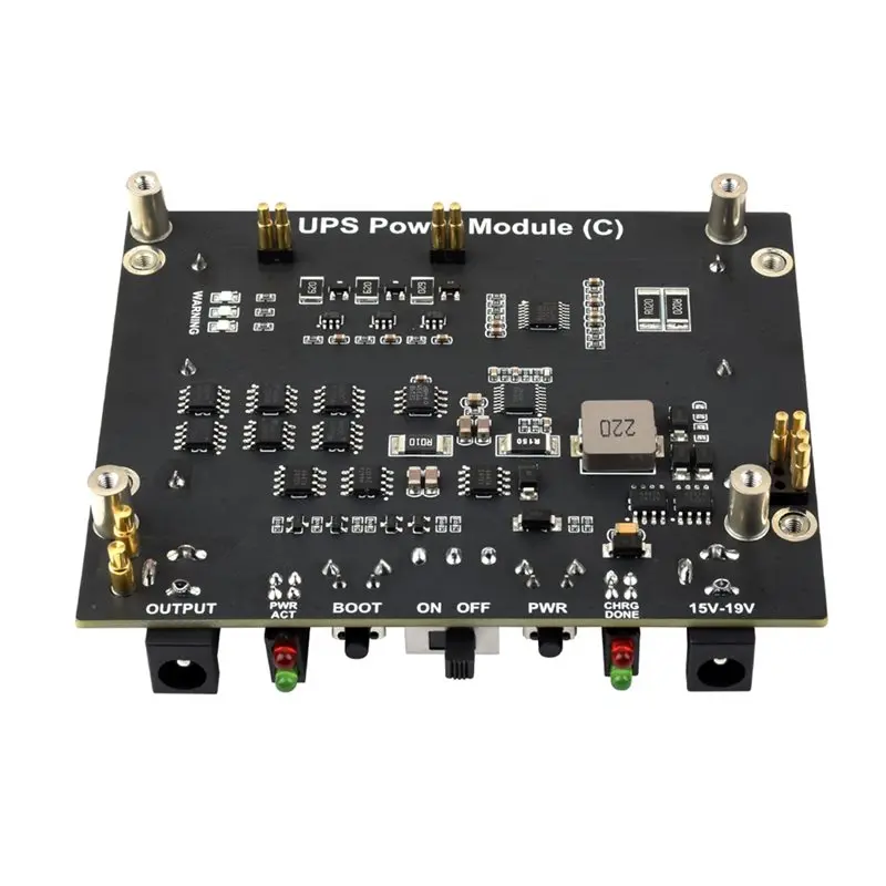 [NEW!A25P】 UPS Module(C) For Jetson Orin Uninterruptible Power Supply Supports 21700 Battery Simultaneous Charging And Discharge
