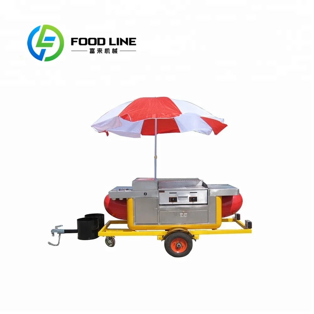 Customize For Small Business Food Cart Trailer/ Mobile Food Cart Design Food Cart Maker