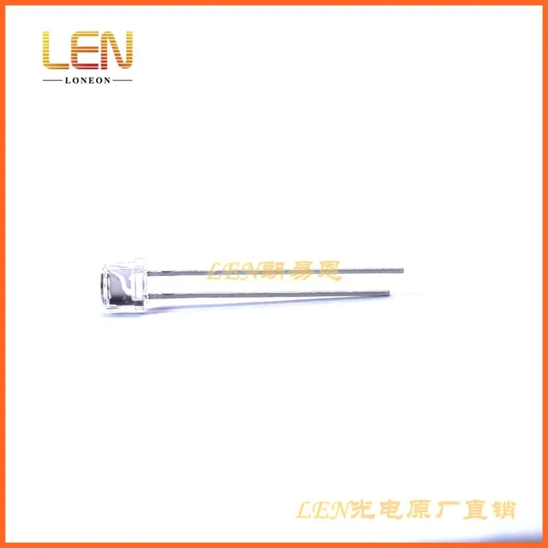 10PCS LEN SFH203P photodiode infrared receiver tube silicon photovoltaic flat head 5mm wavelength 850nm