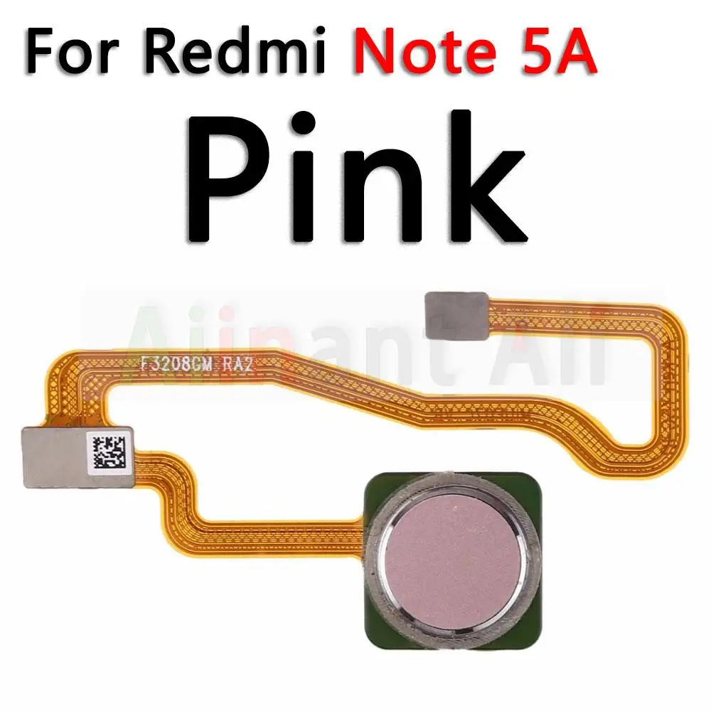 Original Für Xiaomi Redmi Hinweis 5 5A Pro Prime Plus Home Button Zurück Touch ID Finger Scanner Fingerprint Sensor Flex kabel