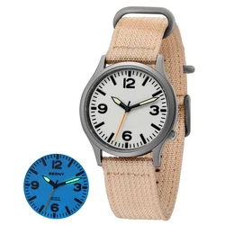 BERNY-Montre de sport à quartz en titane pour homme, montre-bracelet étanche, cadran super Shoous, saphir léger, 5AMT