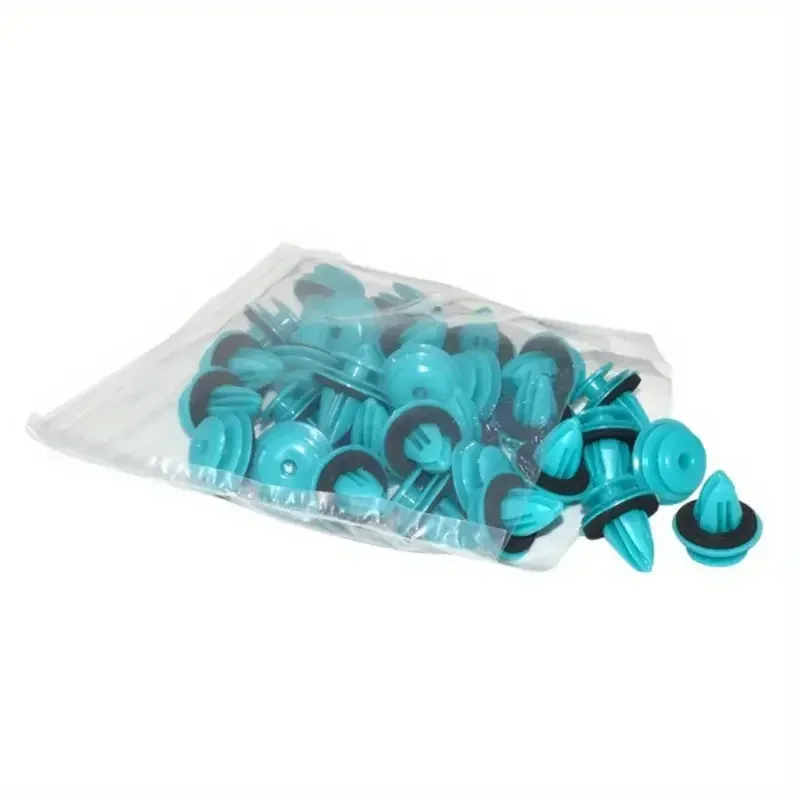 10/300 قطعة مشبك لوحة باب السيارات مع حلقة الختم السيارات السحابة برشام الوفير كليب التجنيب اكسسوارات السيارات الداخلية الاحتفاظ