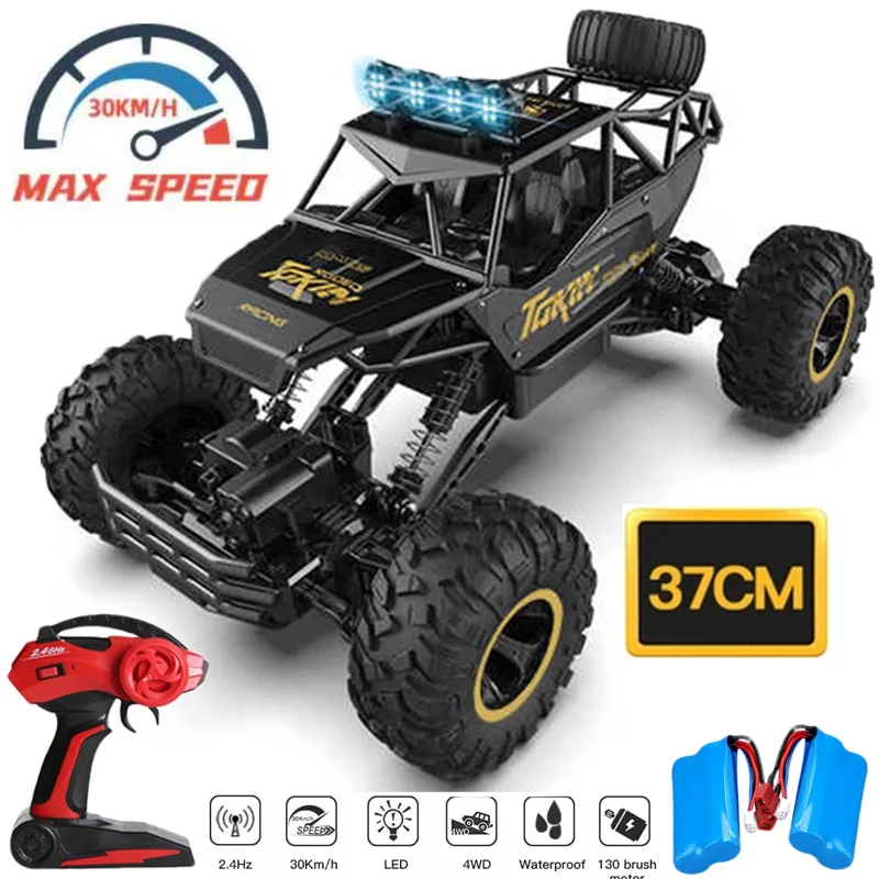 1:16 / 1:12 全地形対応RCカー 時速30km 高速4WD電動リモコンカーバギー 4X4オフロードトラック車両モデルおもちゃギフト