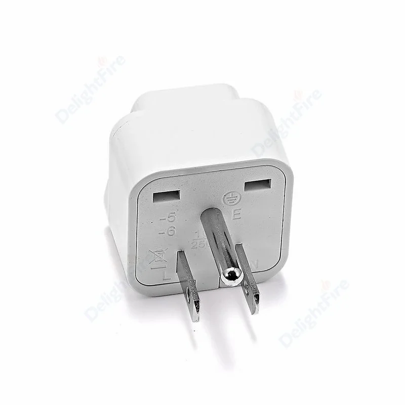 Universal US Travel Adapter UK AU EU To US  Plug Canada Mexico Plug Converter Ameican Power Charger Electrical Socket AC Outlet