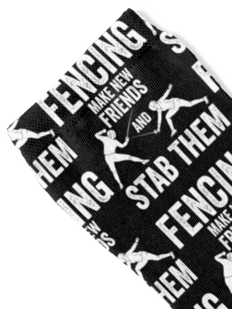 Fencer Fencing Socks luxury fashionable christmas gift designer Men Socks Women's