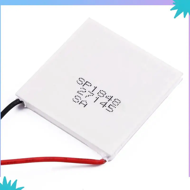 ABZW 6X Thermoelectric Peltier Module, High Temperature Thermoelectric Power Generator Peltier TEG 150Celsius,White 40X40mm