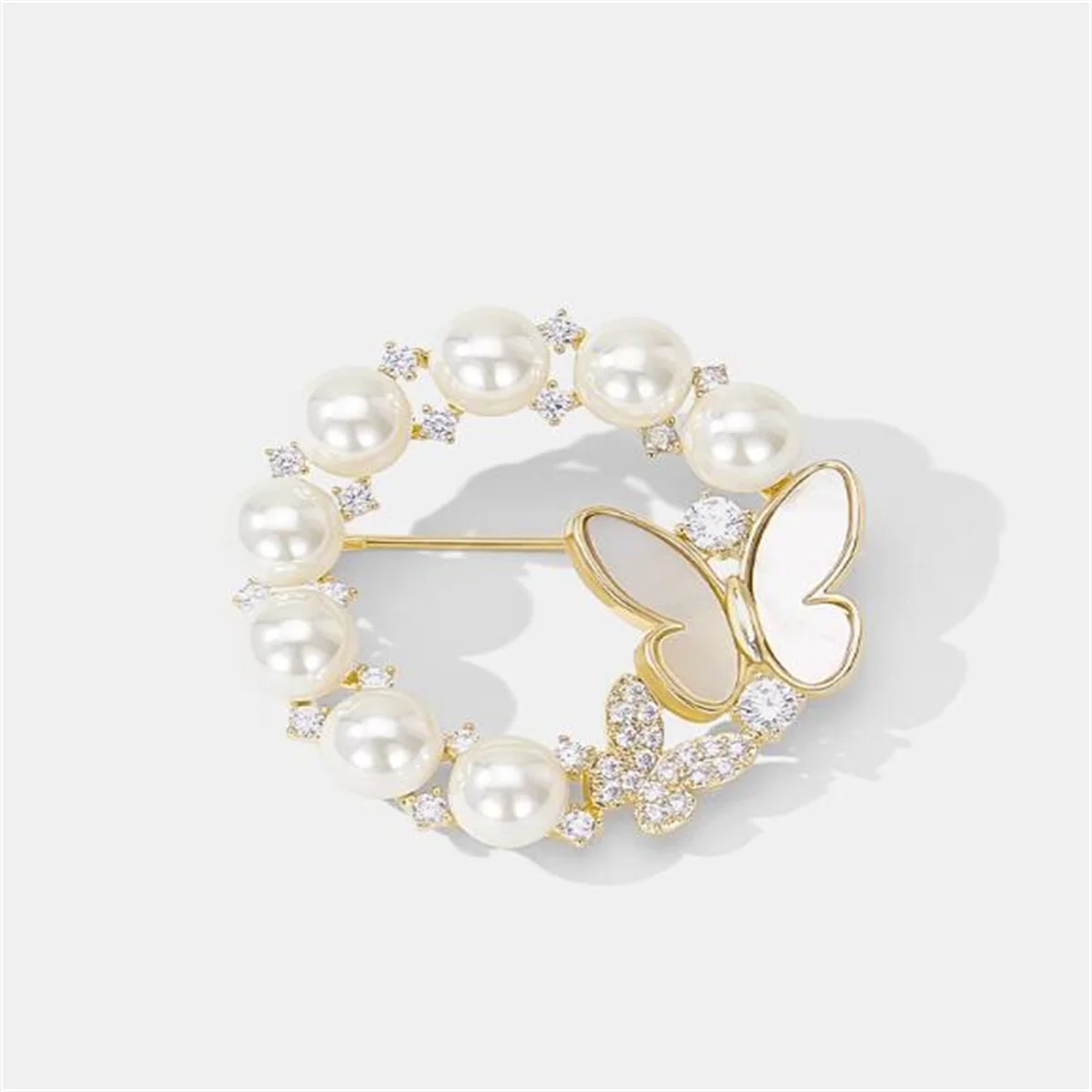 1 قطعة رائعة وأنيقة فراشة إكليل بروش رومانسية الرجعية دبوس سحر مجوهرات فاخرة اكسسوارات مهرجان الحفلات هدية عصرية