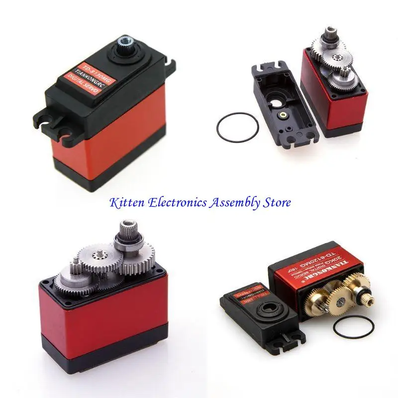 

96GD Professional High Quality Digital Servo 20kg Metal Gear Servo for 1/8 1/10 RC Car Boat Duct Plane Robot