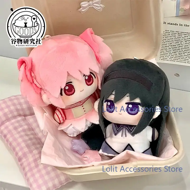 2025 NEW Anime Puella Magi Madoka Magica Kaname Madoka Akemi Homura Cosplay 10CM Plushie Pendant Backpack Keychain Birthday Gift