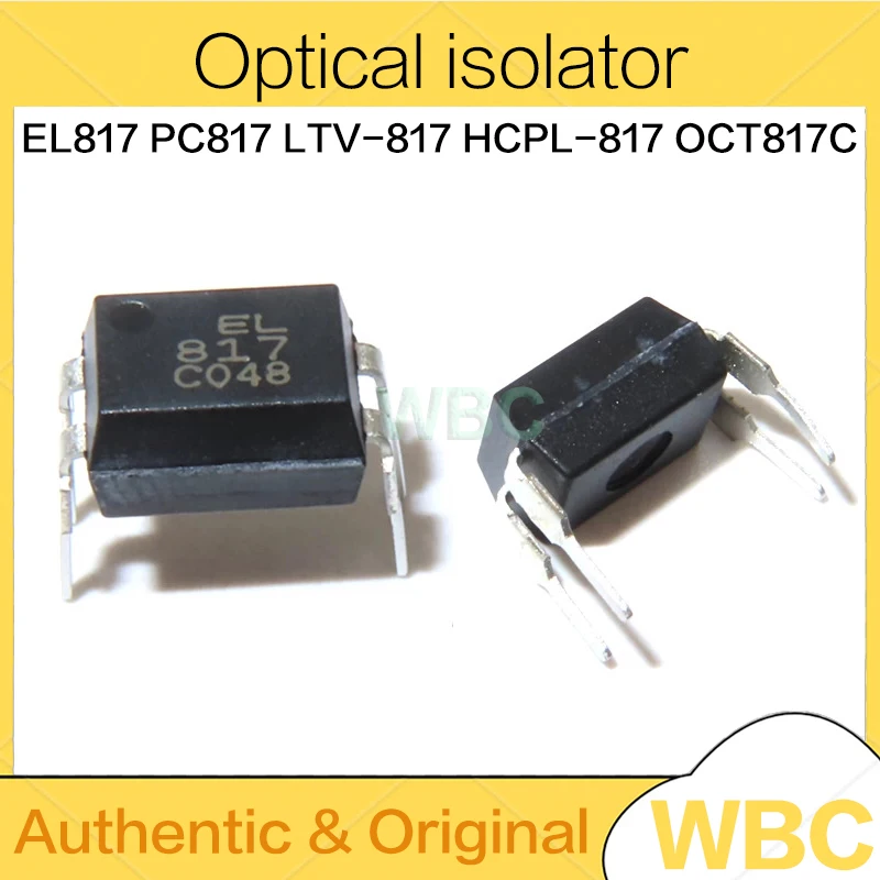 10Pcs/Lot EL817 EL817C PC817  PC817D LTV-817 HCPL-817 OCT817C SOP-4 DIP-4 Opto-coupler Optical isolator New original