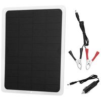 20W 12V Solar Panel Kit with USB Output Versatile Power Source Solar Battery Trickle Charger Multipurpose Waterproof