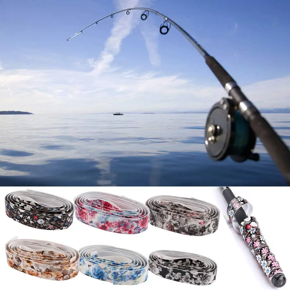 

Sweat-absorbent Anti-Slip Fishing Tackle Racquet Sports Fishing Rod Belt Fishing Rod Sweatband Tennis Grip Tape Rod Sweat Tape