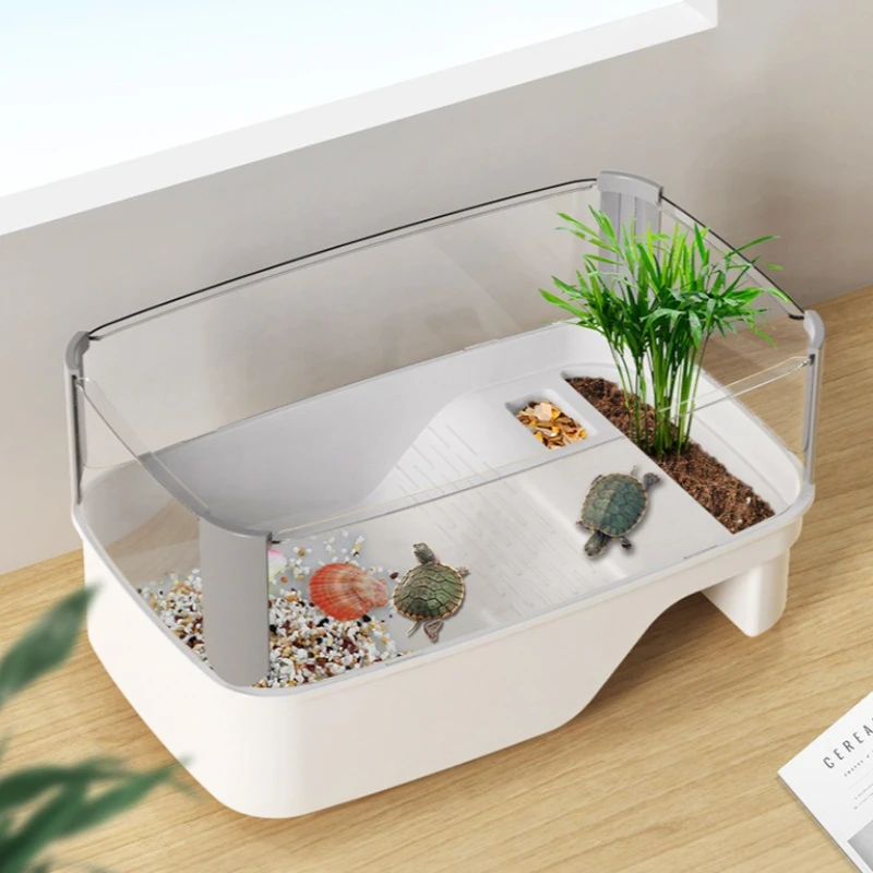 

Многофункциональный резервуар для черепах предотвращает побег, экология, черепаха, террариум, стол для сушки солнца, черепахи, резервуары для дома, черепахи, дом среды обитания