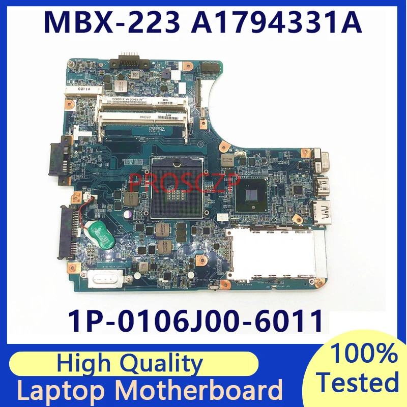 

Mainboard For Sony MBX-223 A1794331A 1P-0106J00-6011 Laptop Motherboard With HM55 SLGZS 100% Full Tested Working Well