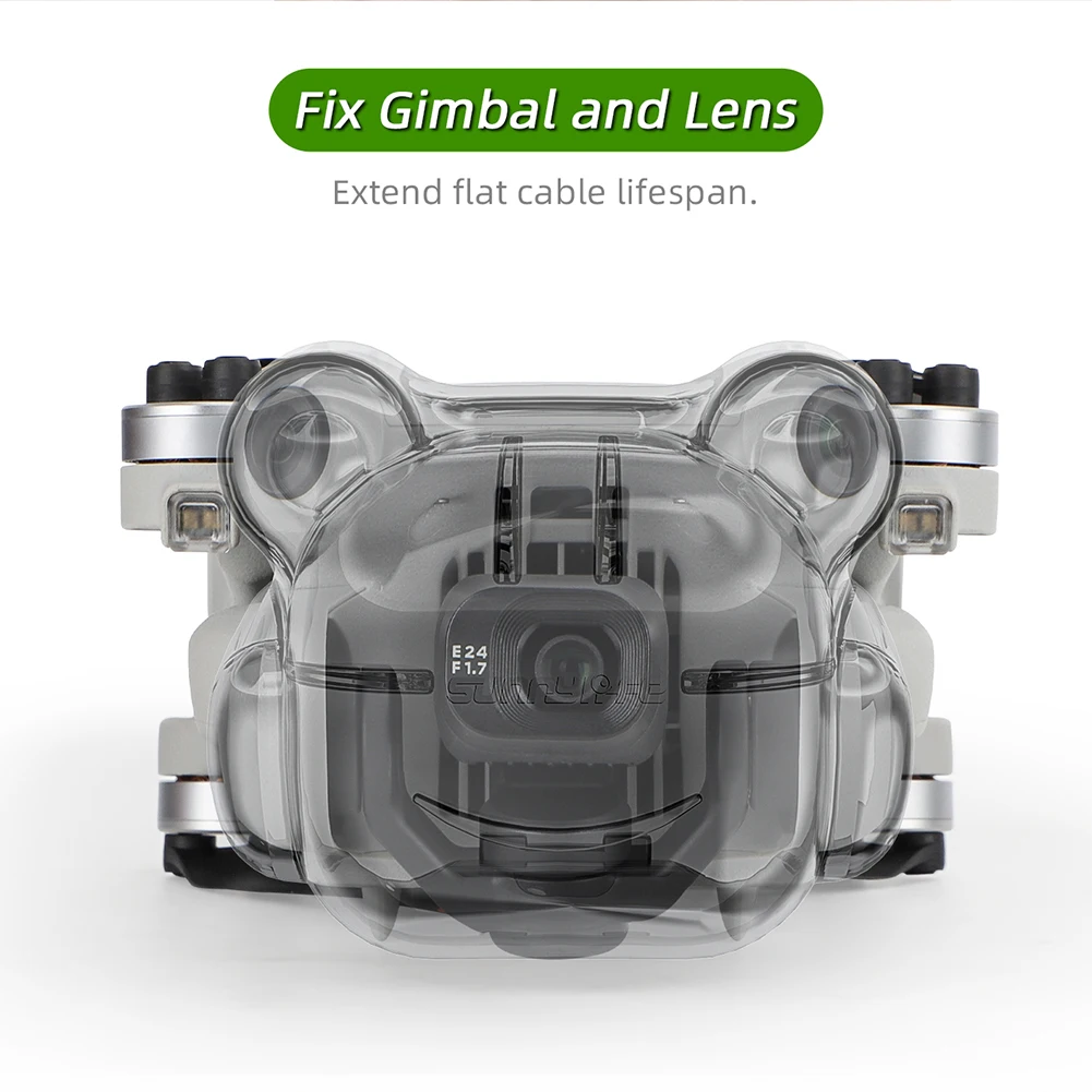 Lens Hood Frog Shape Enhanced Protection Lens Hood Lens Protective Cover Drone Accessories Scratch Proof for Mini 4 Pro
