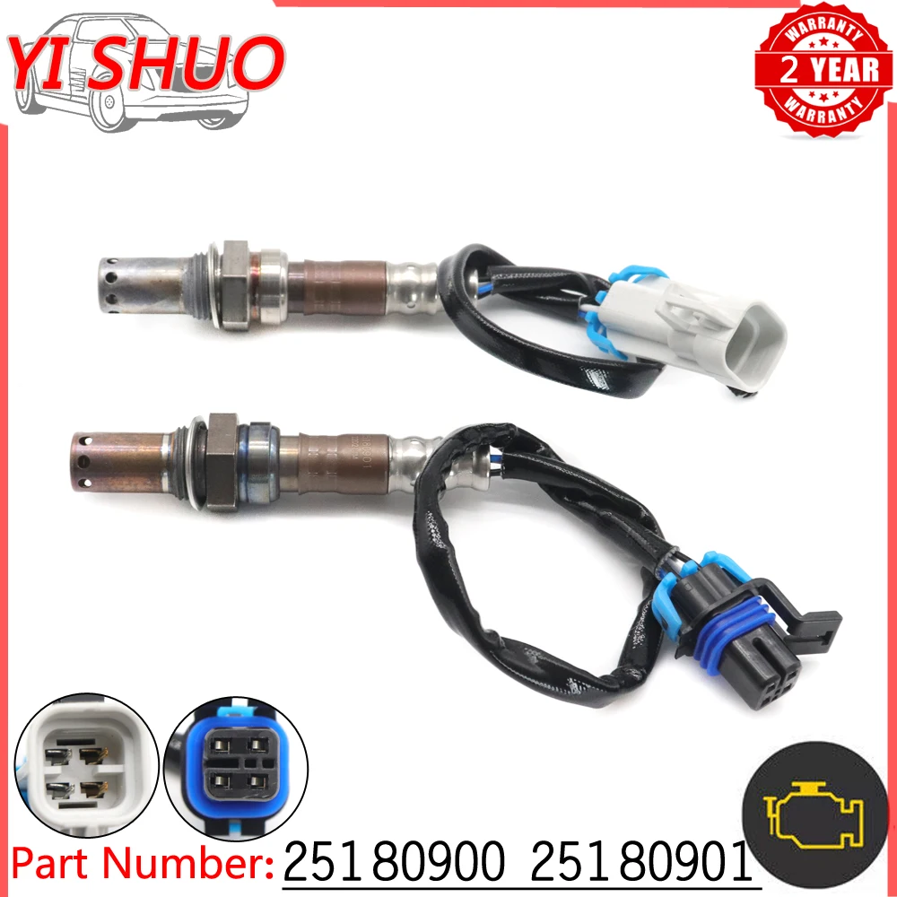 

Car 25180900 25180901 Upstream Downstream Air Fuel Ratio Lambda O2 Oxygen Sensor for Chevrolet Spark 1.2L 2013 2014 2015