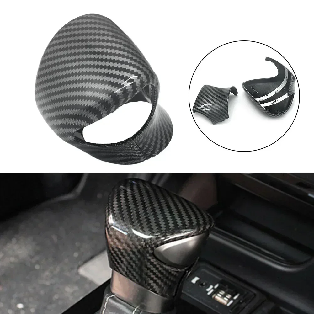 

1PCS ABS Carbon Fiber Interior Gear Shift Knob Cover Trim For Lexus ES 2018-2023 For Lexus UX 2019-2023 For Lexus LX 2022-2023