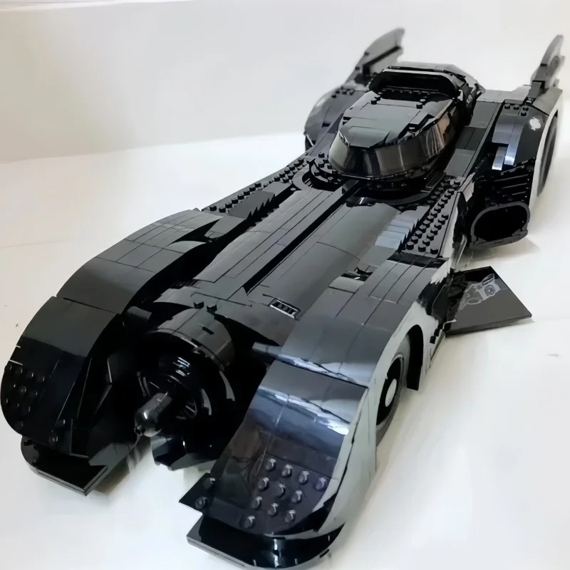 D3005 Bausteine Super-Auto-Modell Rollender Batmobil 76139 Bausteine Spielzeug Geburtstags- und Weihnachtsgeschenk – Detail 3
