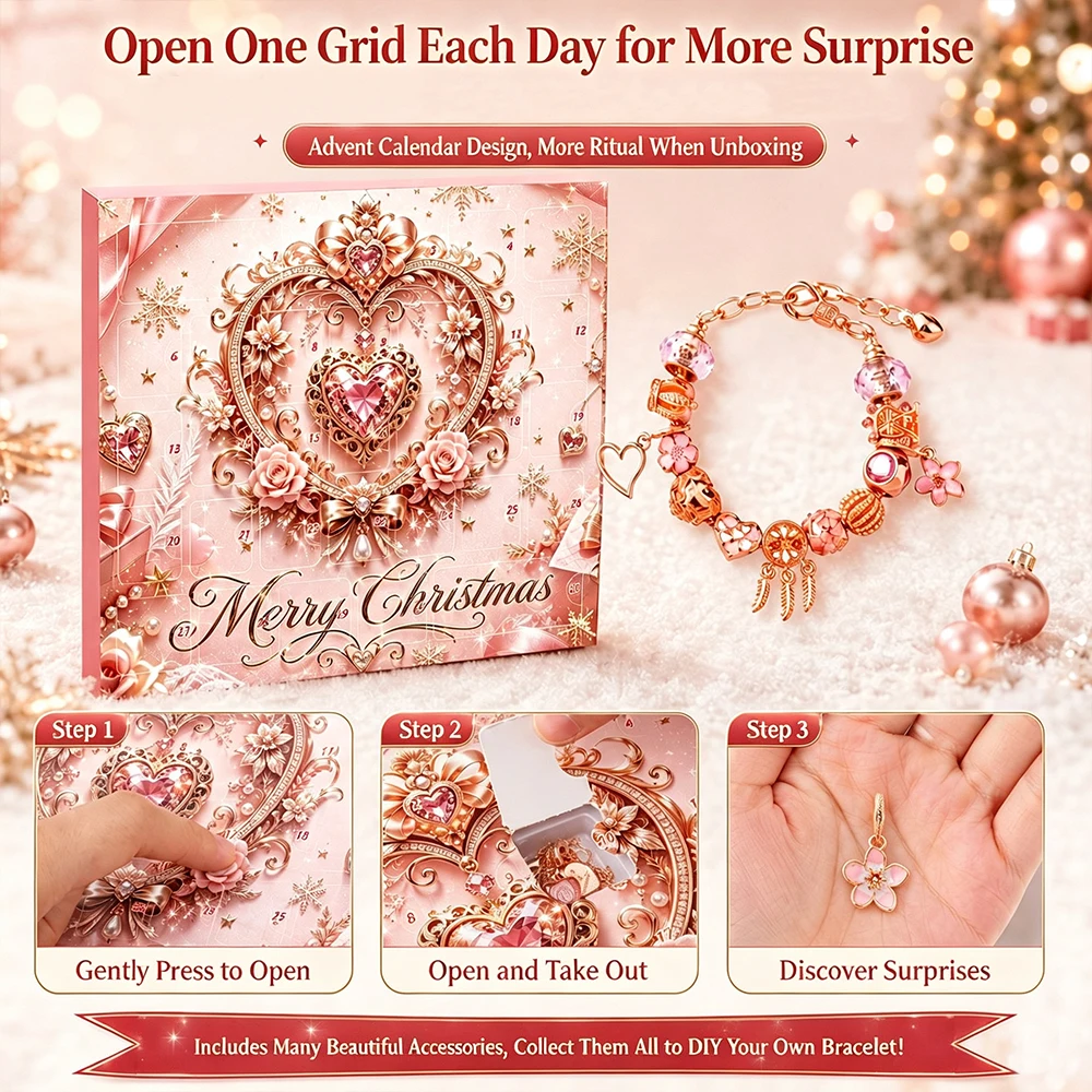 سوار تقويم العد التنازلي لعيد  - مراجعة Jewelry Making Advent Calendar وسعره